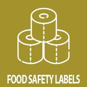 food safety labels