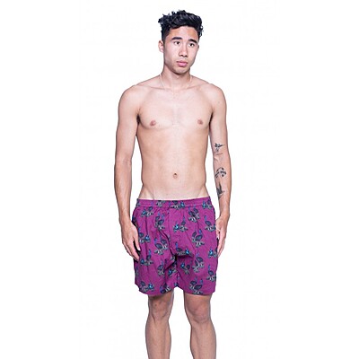 Cassowary Magenta Sleep Short