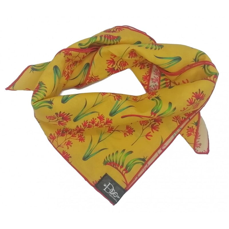 Kangaroo Paw Yellow Bandana