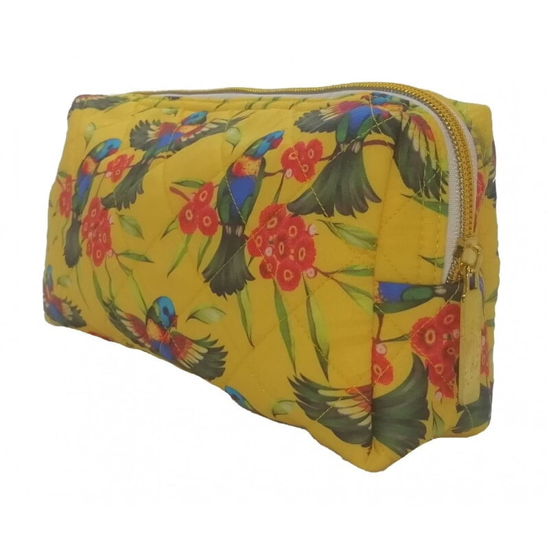 Lorikeet Yellow Toiletry Bag