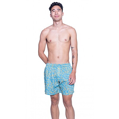 Wattle Turquoise Sleep Short