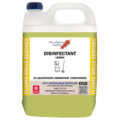 Lemon Disinfectant [ 4 x 5 ]