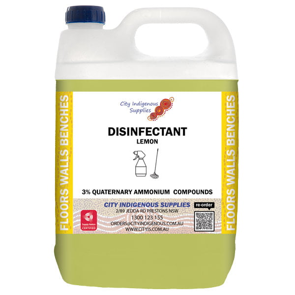 Lemon Disinfectant [ 4 x 5 ]