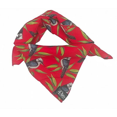 Kookaburra Red Bandana