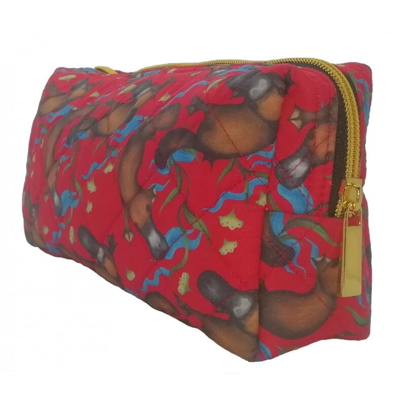 Platypus Red Toiletry Bag