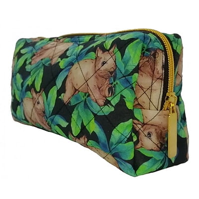 Wombat Black Toiletry Bag