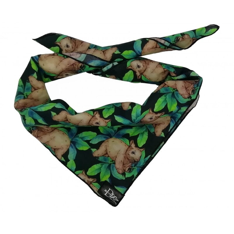 Wombat Black Bandana Wombat Black Bandana