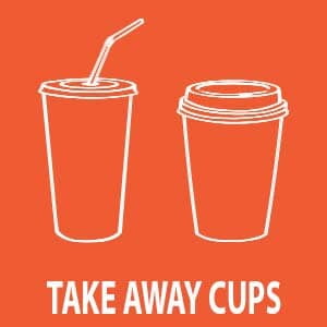 take away cups